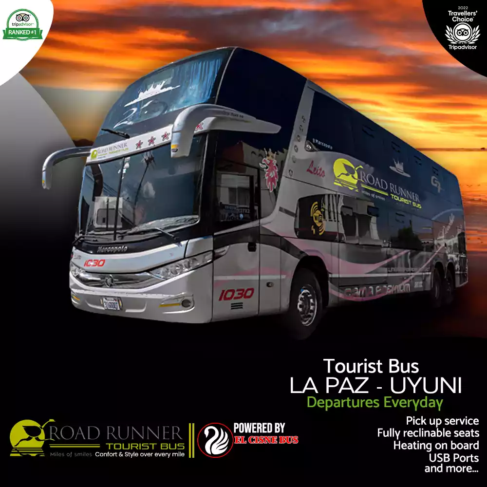 Premium Bus La Paz to Uyuni 2022